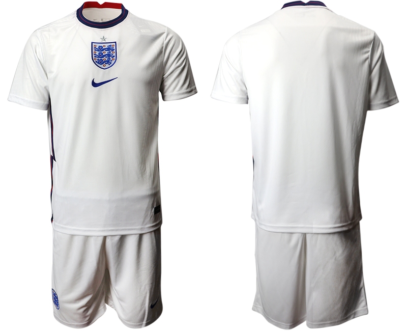 Men 2021 European Cup England home white Soccer Jersey->england jersey->Soccer Country Jersey